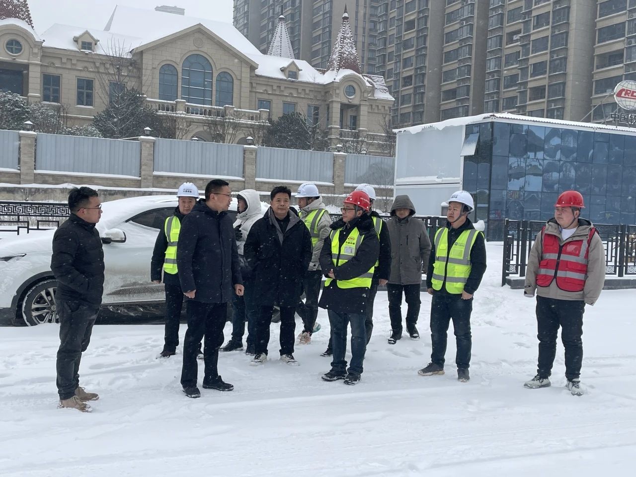 扎实开展安全隐患排查整治 从严从细落实安全生产措施|信阳大别山双创产业园开发有限公司开展项目安全生产专项检查